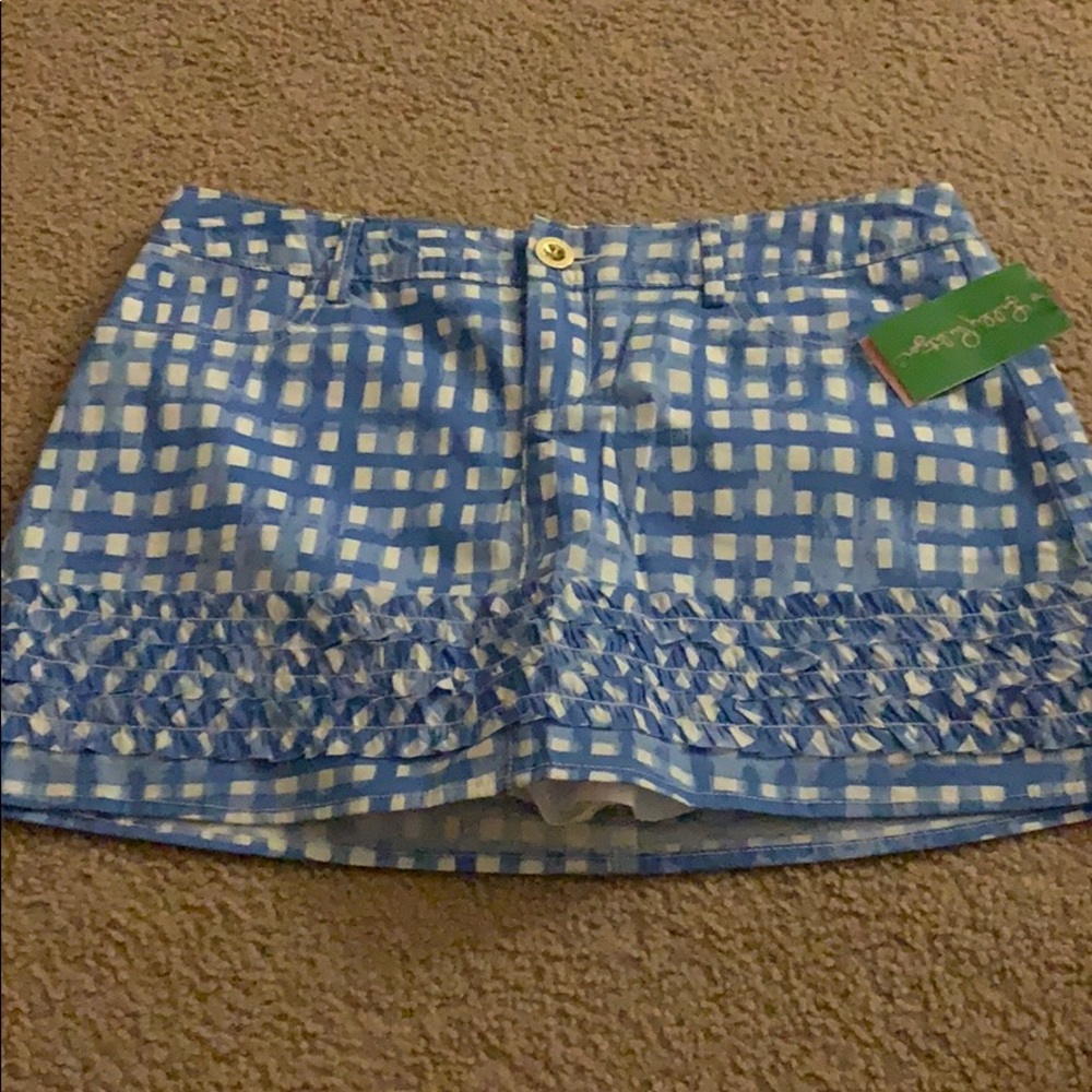 Skirt blue feeling beachy style 30381